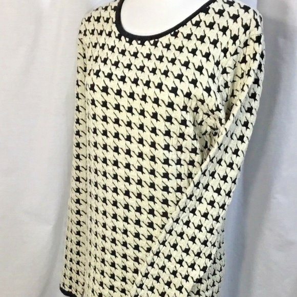 Mismash Dresses & Skirts - Mismash~Knit Sweater Dress~Houndstooth~Knee Length